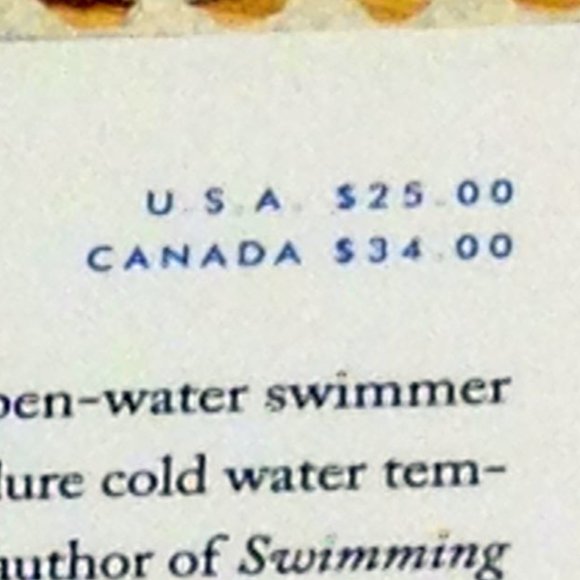 Open-Water Swimming bio, Swimming in the Sink, True Story - Picture 7 of 8